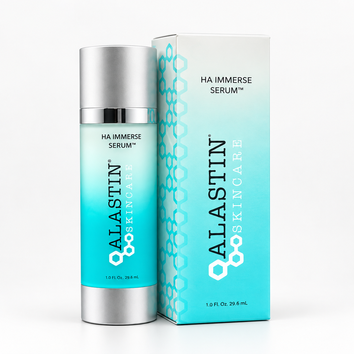 ALASTIN HA IMMERSE Serum hyaluronic acid hydrating serum with box